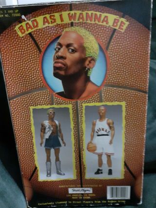 Dennis Rodman Bad As I Wanna Be 12 Inch Doll Limited Edition Action Figure Chica