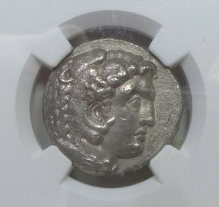 Macedon Silver Tetradrachm Of Alexander The Great 336 - 323 Bc Xf Ngc