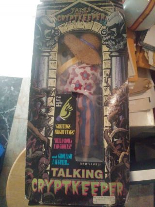Tales From The Crypt Talking Cryptkeeper Doll Figure In Hawaiian