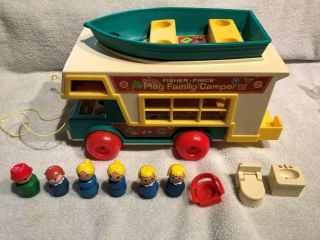 Fisher Price 994 Play Family Camper Classic Toy In