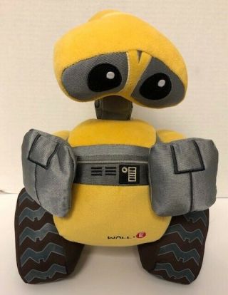 Wall - E Robot 13 " Plush Disney Store Exclusive Medium Movie Stuffed Animal