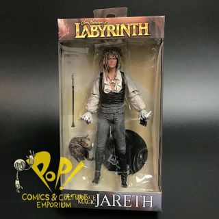 Labyrinth Dance Magic Jareth David Bowie 7” Action Figure Mcfarlane Toys 2019