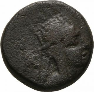 Rare Ancient Armenia 20 - 8 Bc Tigranes Iii Nike Artaxata 3