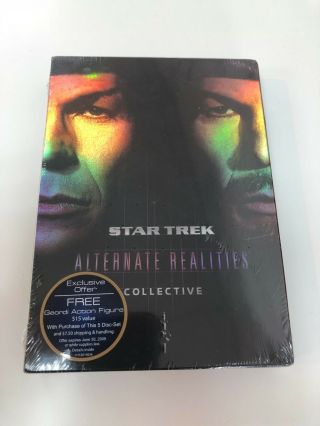 Star Trek Dvd Alternate Realities Collective.  Never Opened.  5 Discs