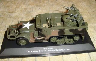 M16 Mgmc Half Track - 3rd Armored Division - Aachen Germany 1944 - 1:43