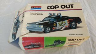 1973 - Monogram - Cop Out - Model Kit 7500 - And Instructions