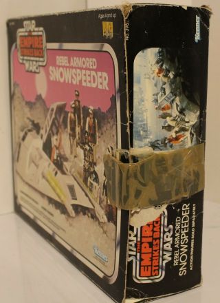 Vintage Star Wars Kenner ESB Snowspeeder Box (Only) 2