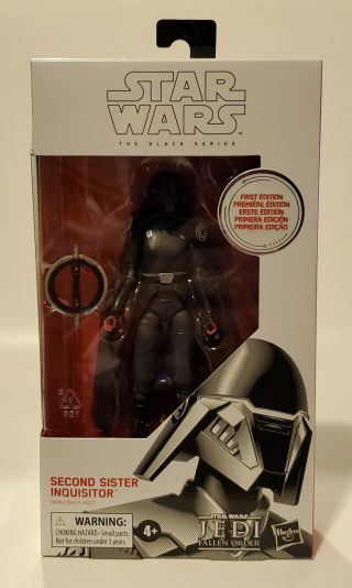 Star Wars 6 " Black Series Second Sister Inquisitor 95 First Edition Premier