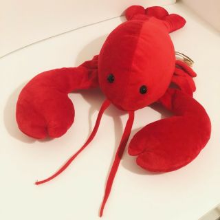 Mary Meyer 18 " Plush Lobster Floppy Red Stuffed Animal Beach House Cushion