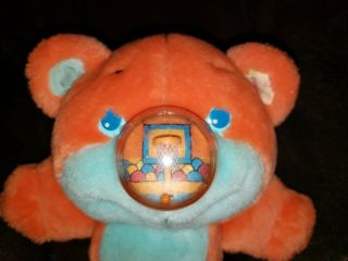 1987 vintage Playskool Nosy Bear Orange Rumpus Basketball Plush Stuffed Animal 2