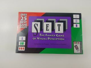 Set Card Game The Family Game Of Visual Perception