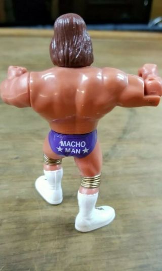 WWF Hasbro THE MACHO MAN RANDY SAVAGE Series 4 Loose Wrestling Figure WWE 2