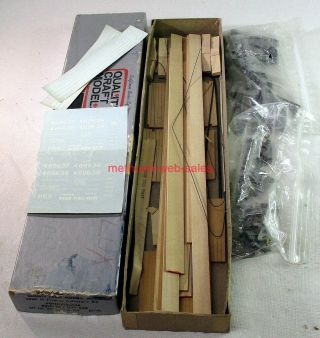 Quality Craft Models 547 O - Scale/1:48 1980 Prr Bulkhead Flat Car Kit 2 In 1 Inc