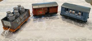 Tomy Thomas Trackmaster Train Trucks - S.  C.  Ruffey,  Sodor Fruit,  Mccoll 