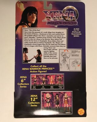 Xena Warrior Princess Sins of the Past Xena 6  Figure w/Sword Drawing Action A1 2