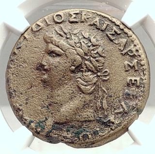 Nero Authentic Ancient 54ad Perinthus Thrace Roman Coin Ngc I72917