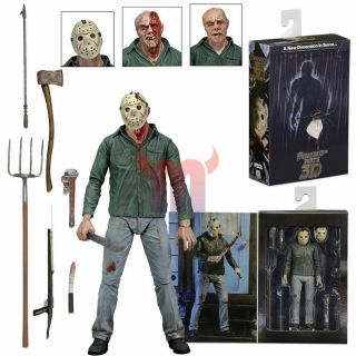 Neca Friday The 13th Part Iii 3d Jason Voorhees Ultimate 7 " Action Figure 1:12