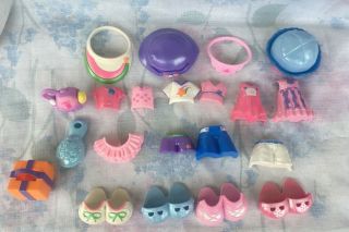 Fisher Price Snap N Style Doll Clothes,  Shoes,  Hats,  Shirts,  Skirts And More