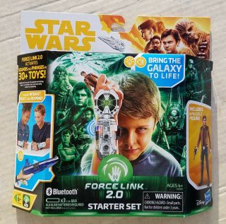 Star Wars Force Link 2.  0 Starter Kit With Han Solo Action Figure Bluetooth 2018