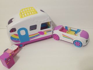 Shopkins Happy Places Convertible & Camper Playset Girls Toys