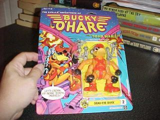 1990 Hasbro Bucky O’hare Dead - Eye Duck Toad Wars Action Figure 2