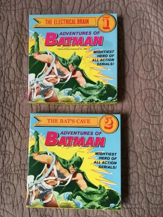 Adventures Of Batman Episode 1 & 2 Pair 8mm Columbia Pictures