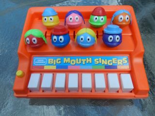 Child Guidance Vintage Big Mouth Singers Musical Toy - Doesn 