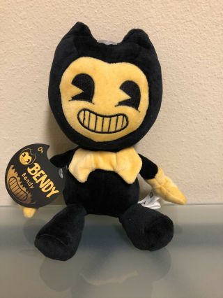 Bendy And The Ink Machine Toys 9” Bendy Plush Doll Wave 3 Nwt