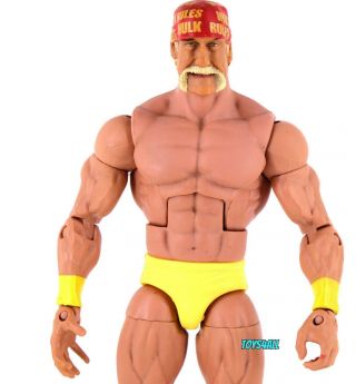 Custom Hulk Hogan Wwe Mattel Elite Series Wrestling Action Figure_s78