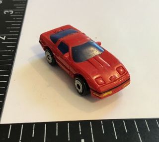 Vtg Galoob Micro Machines ‘96 Chevrolet Corvette Car Vehicle Red Rare