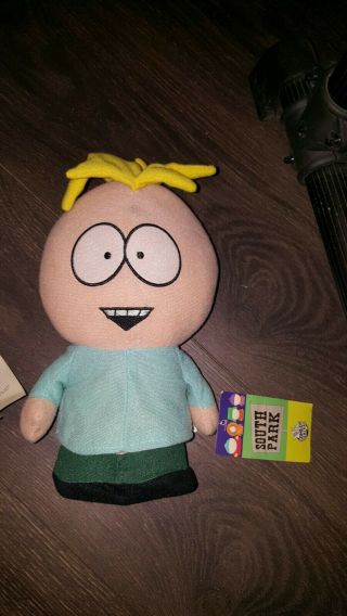 south park plush set Kyle,  butters & stan 7 to 9 inches tall. 3