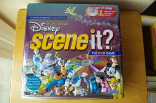 Deluxe Edition,  Disney Scene It?,  Dvd Trivia Game,  Collectors Tin