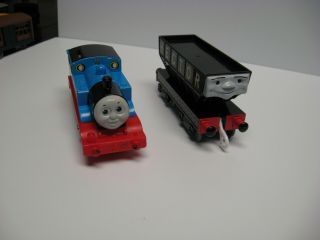 Tomy Trackmaster Thomas & Friends " Hector " 2007 With Thomas Rare
