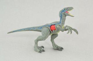 Jurassic World Battle Damage Velociraptor Blue Raptor Dinosaur Jurassic Park