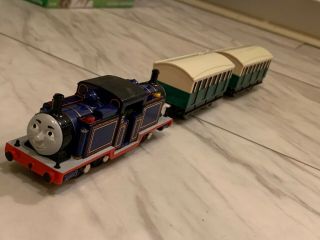 Mighty Mac W Coaches - Thomas Not Trackmaster But Motor Road And Rail By Tomy