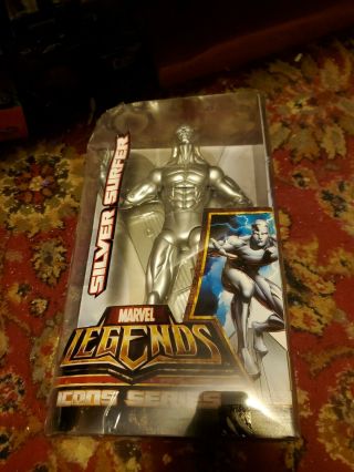 Hasbro Silver Surfer 12 " Action Figure,  Marvel Legends Icon Series,  Box