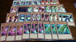 Yugioh Superheavy Samurai Set Of Monsters Cards Collectable Trading Card Game.