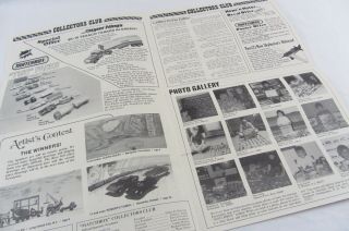vtg 1976 Matchbox Club Newsletter - Slick 6 Sea Kings Two Packs Javelin 2