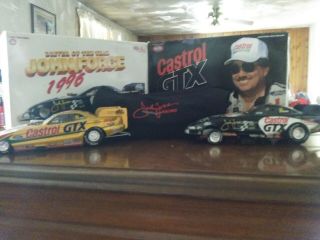 John Force 1996 And 1998 1:24 Scale Funny Car