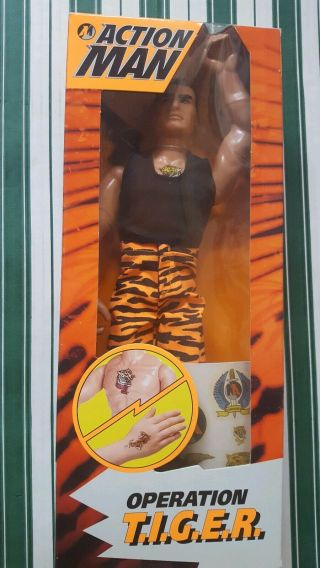 Gi Joe 1995 Kenner Action Man Tiger Strike 1/6 Doll 12 " Inch Figure