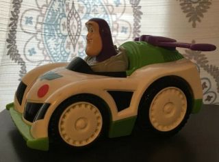 Buzz Lightyear Shake N Go Toy Story Motorized Car Disney Fisher Price 2012