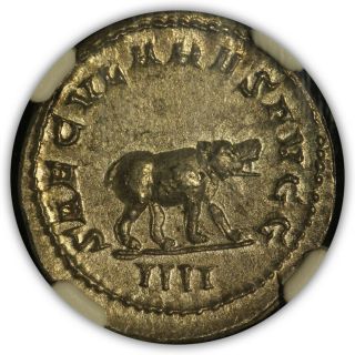 Roman Empire Otacilia Severa.  Ar Double - Denarius.  Saecular Games Issue Ngc Ch Au