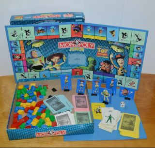 Disney Toy Story Monopoly Junior Board Game Complete With Parker Brothers