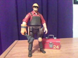 Neca Team Fortress 2 Red Engineer Action Figure