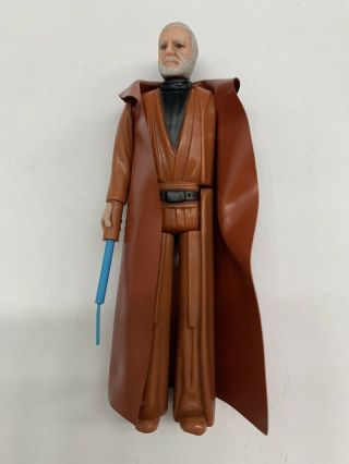 Vintage 1977 Star Wars Ben Kenobi Action Figure 100 Complete Kenner