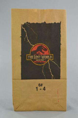 Jurassic Park The Lost World Burger King Watches Bag Vintage 1997