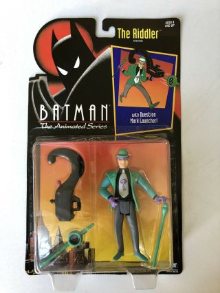 Batman The Animated Series The Riddler 1992 Action Figure Joker Penguin