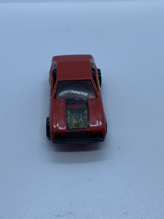 Vintage Hot Wheels The Hot Ones 1979 Mustang Turbo Cobra Red 3