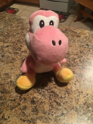 Little Buddy Mario Bros.  Yoshi 6 " Plush - Pink