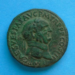 Roman Imperial Ae Sestertius Vespasian Sesterce Roma